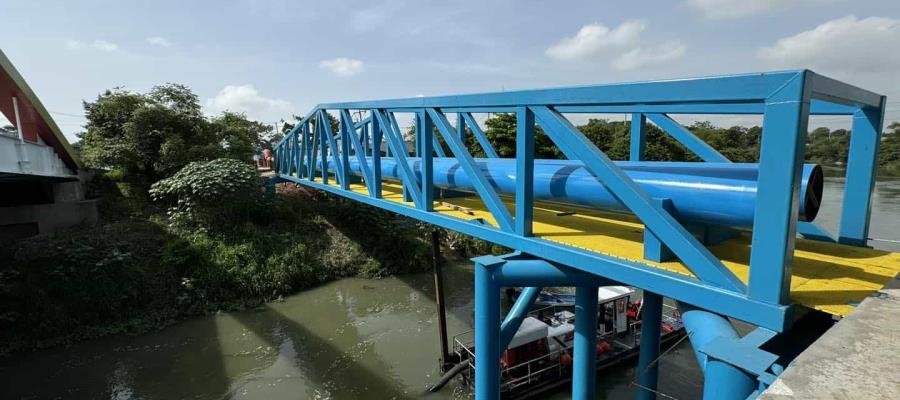 Conagua y Centro supervisan Acueducto Usumacinta