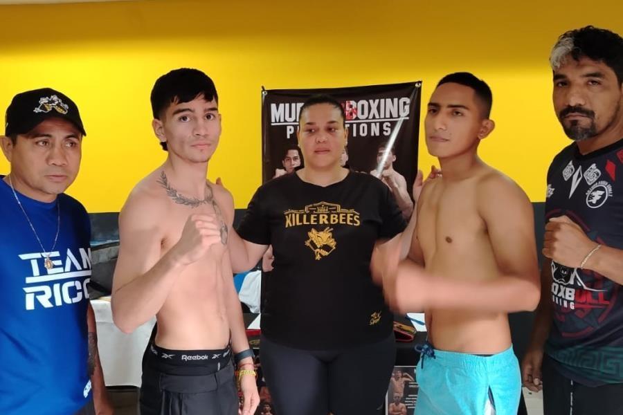 Christian Rico da el peso y está listo para su debut en el boxeo profesional este sábado