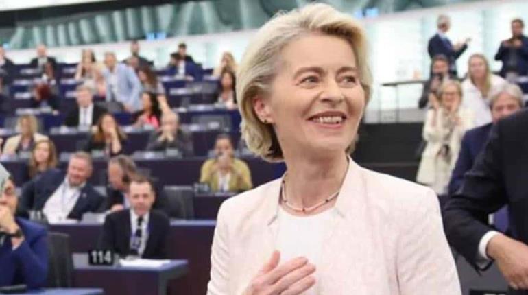 Reeligen a Ursula von der Leyen como presidenta de la Comisión Europea