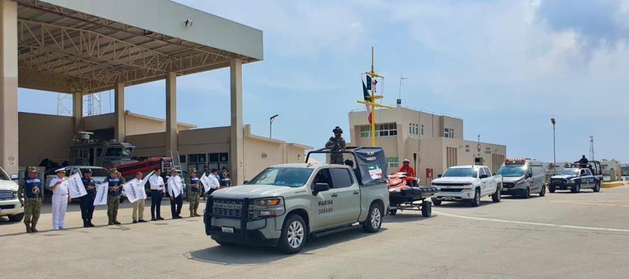 Semar activa en Tabasco el Plan Marina por vacaciones de verano