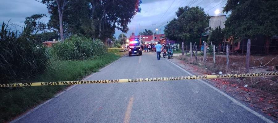 Mueren 2 personas en trágico accidente en Cunduacán