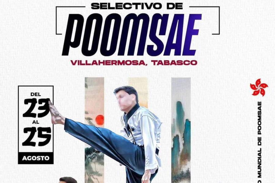 Tabasco albergará el Selectivo Nacional de Poomsae de Taekwondo