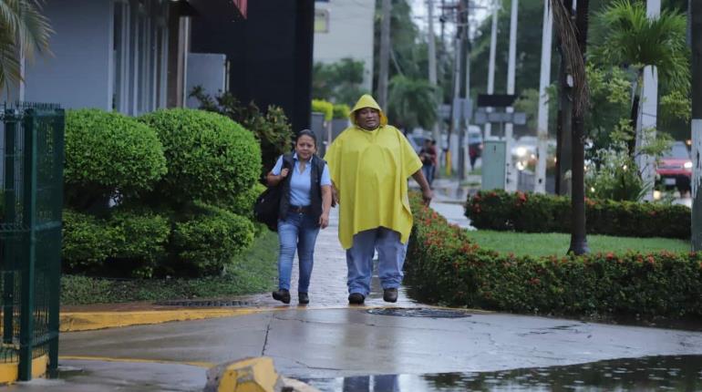 Persistirán lluvias puntuales muy fuertes para este domingo en Tabasco