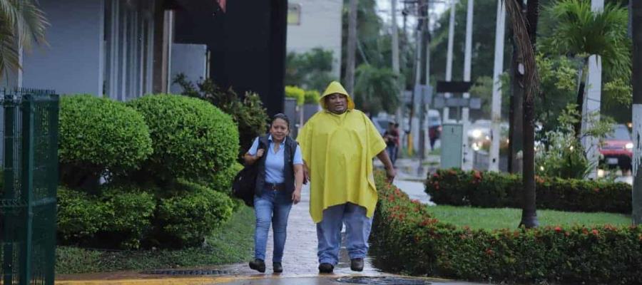 Interacción de canales de baja presión y humedad ocasionará lluvias puntuales en Tabasco