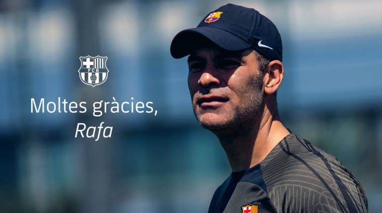 Barcelona oficializa salida de Rafa Márquez como entrenador