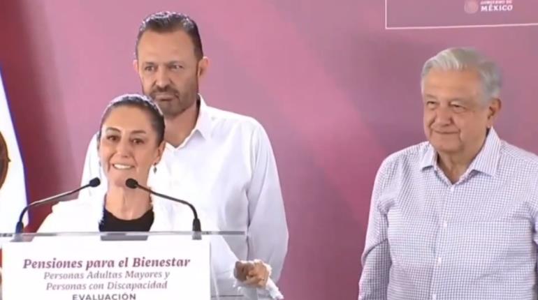 Abuchean a gobernador de Querétaro, durante evento con AMLO y Sheinbaum