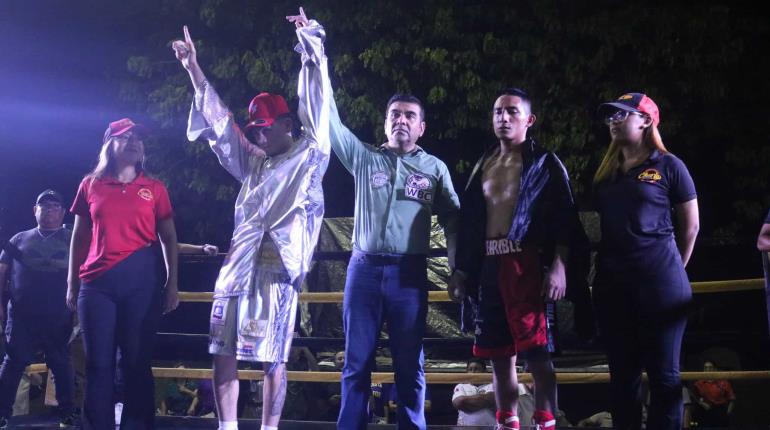 Tabasqueño Christian Rico debuta en boxeo profesional con nocaut ante "Terrible" De la Cruz