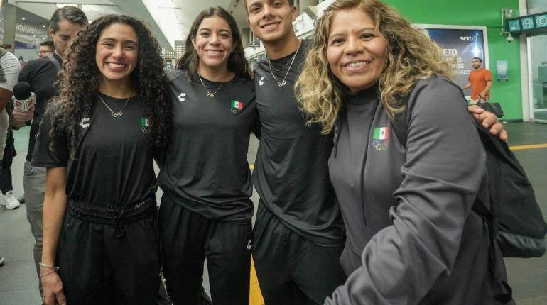 Clavadistas mexicanos viajan a París en busca de medallas para la delegación tricolor