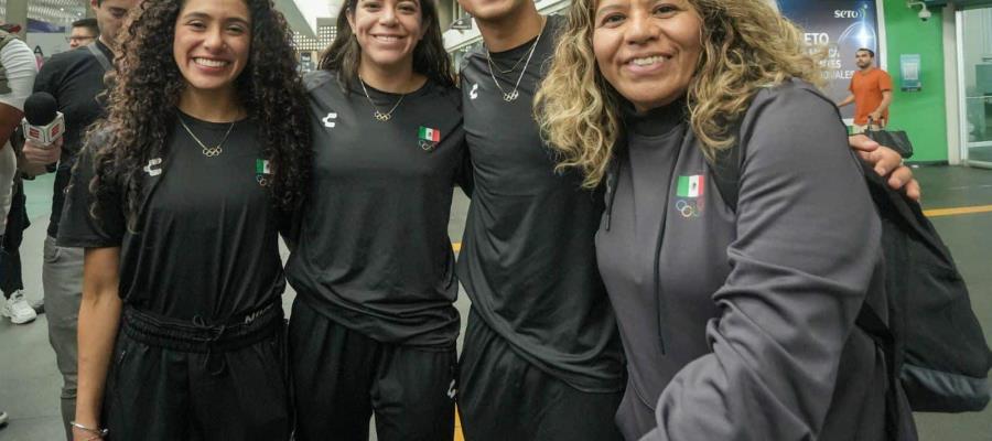 Clavadistas mexicanos viajan a París en busca de medallas para la delegación tricolor