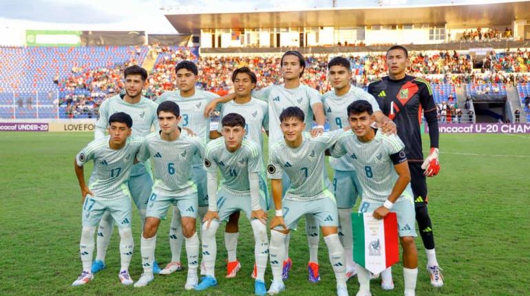 México inicia con el pie derecho el Premundial de la Concacaf Sub 20