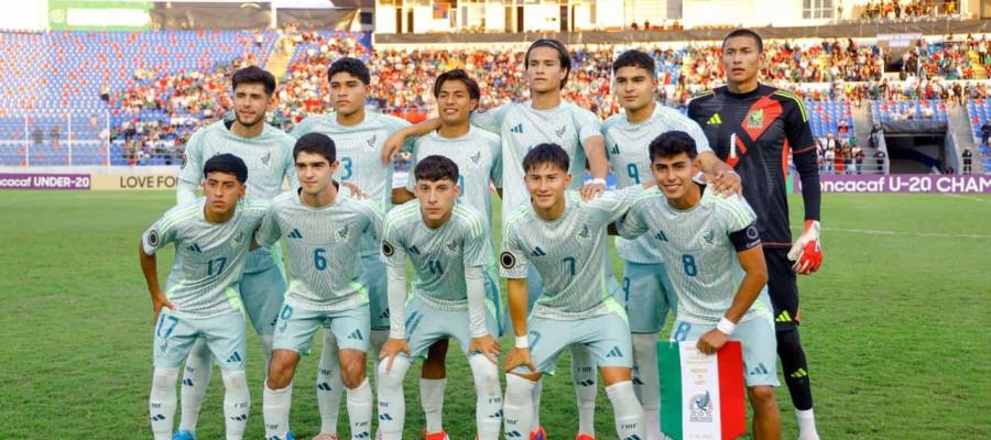 México inicia con el pie derecho el Premundial de la Concacaf Sub 20