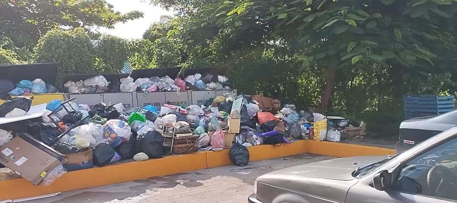 Constructora limpia "a medias" acumulación de basura en Residencial El Bosque