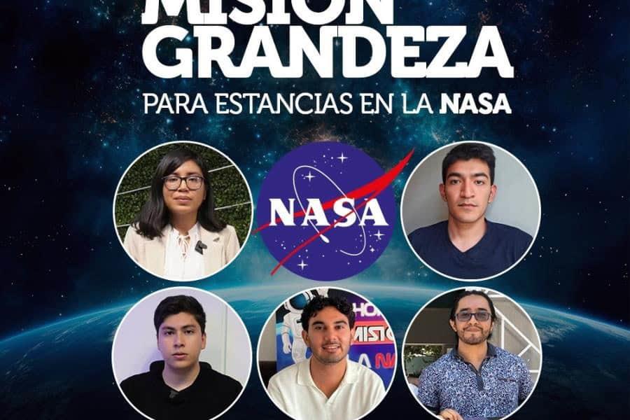 5 estudiantes mexicanos harán estancias en la NASA