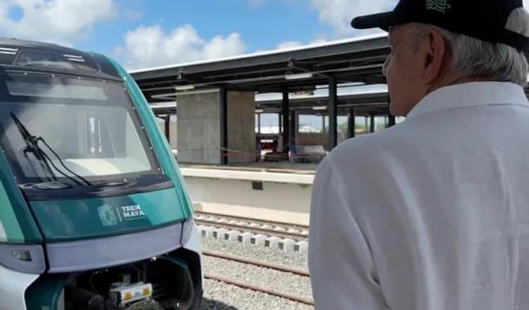 En una semana se inaugurará ruta completa del Tren Maya: AMLO