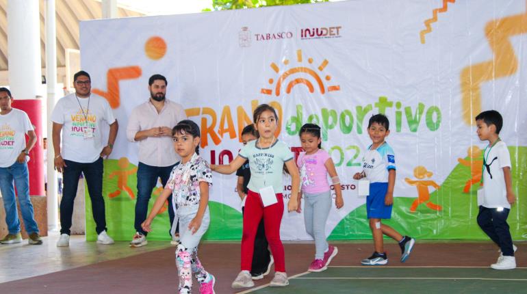 Inauguran actividades "Verano Deportivo" del Injudet