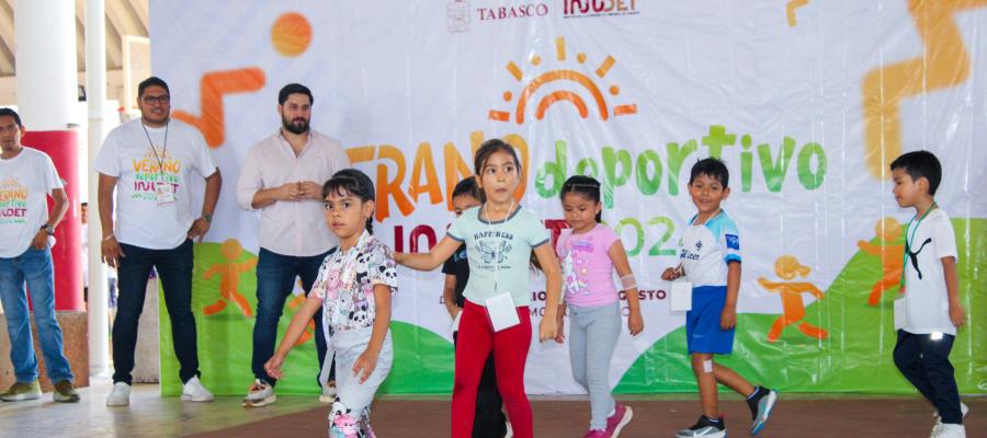 Inauguran actividades "Verano Deportivo" del Injudet