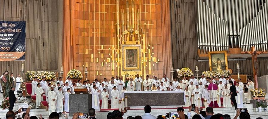 "Venimos de un rinconcito de México"; Diócesis de Tabasco peregrinó en Basílica de Guadalupe