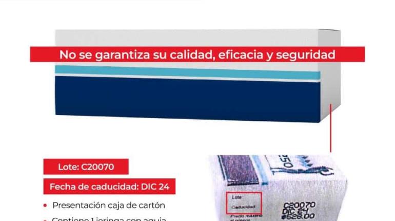 Alerta Cofepris por falsificación de medicamentos para terapias hormonales en México