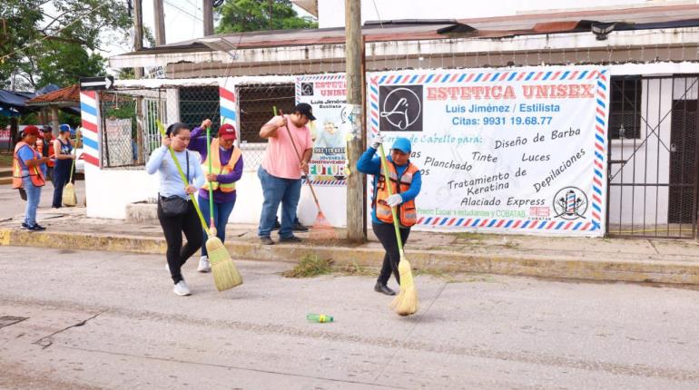 Lleva Centro jornada de limpieza a Gaviotas Norte