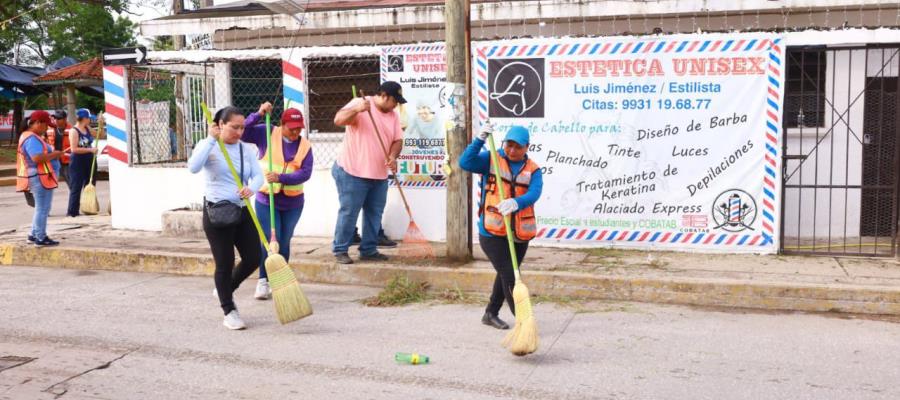 Lleva Centro jornada de limpieza a Gaviotas Norte