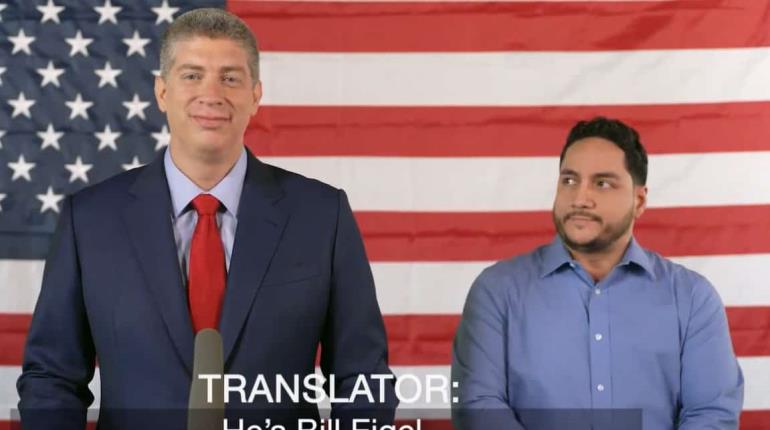 Candidato a gobernador de Missouri usa traductor en español para amenazar a migrantes