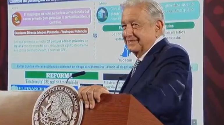 "Nos querían electrocutar a todos" dice AMLO, al presumir rescate de la CFE