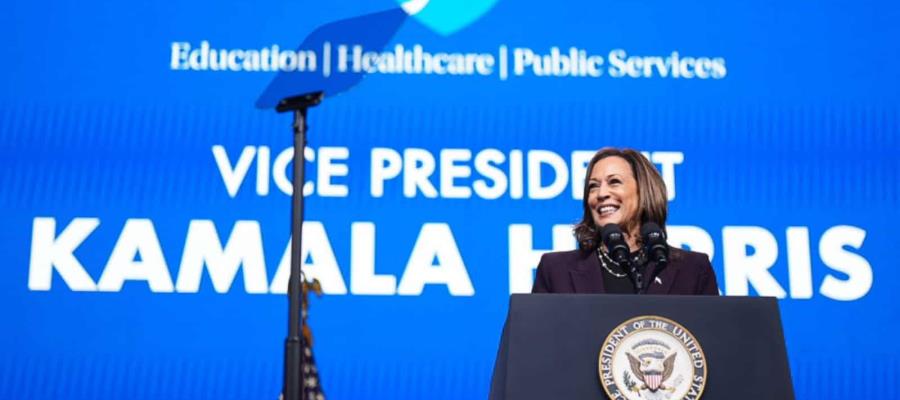 Kamala está cerca de empatar con Trump, según encuesta del NYT