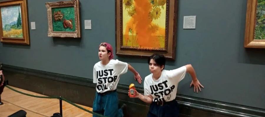 Activistas que lanzaron sopa contra pintura de Van Gogh son declaradas culpables