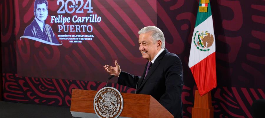 Expresiones de Trump contra México son bajo el contexto electoral, justifica AMLO