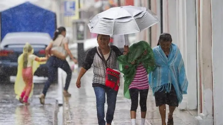 Prevé Conagua lluvias de hasta 50 mm en Tabasco