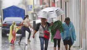 Lluvias puntuales fuertes prev&eacute; Conagua para este s&aacute;bado en Tabasco