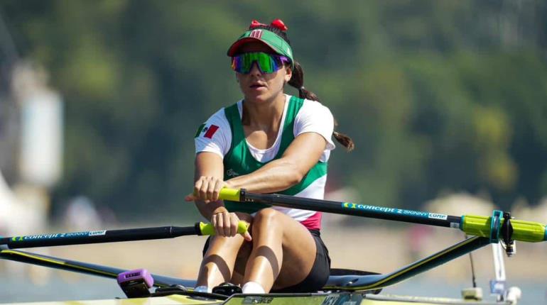 Kenia Lechuga se mete a 4tos. de final en prueba de scull en remo en JJ. OO.