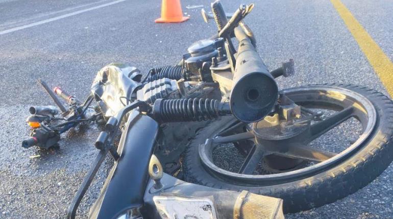 Muere motociclista tras chocar con autobús en la Villahermosa-Frontera