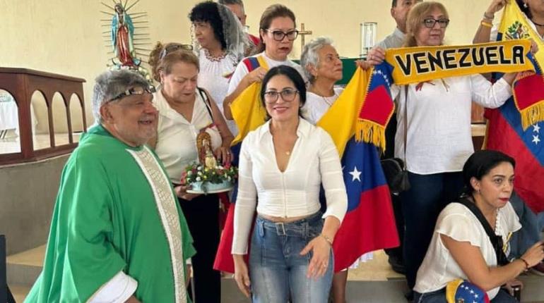 Venezolanos radicados en Tabasco piden por elecciones de su país