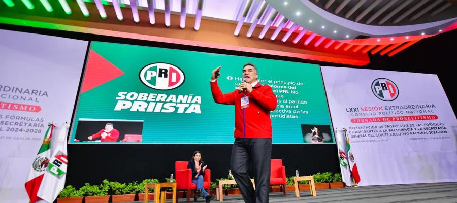 Programas sociales fueron creados por los gobiernos del PRI, asegura "Alito" Moreno 