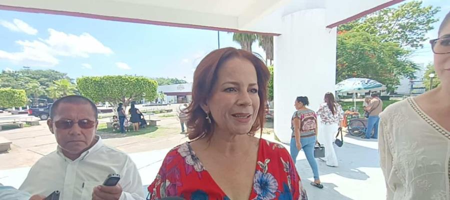 Anuncia Aura Medina colocación de topes en carretera a Torno Largo tras manifestación