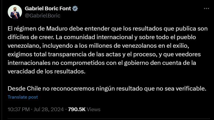 Se dividen países de Latinoamérica entre celebración y rechazo a reelección de Maduro