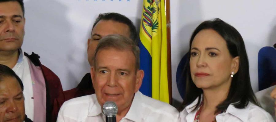 Corina Machado asegura que triunfo de Edmundo González sobre Maduro es "apabullante"