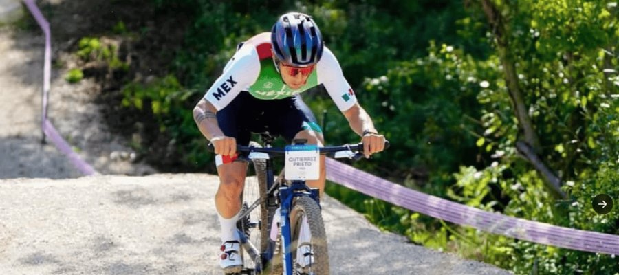 Mexicano Adair Gutiérrez termina 23 en Ciclismo de montaña y se despide de París 2024