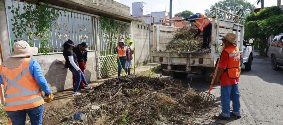 Suman a habitantes del fraccionamiento Estrellas de Buenavista a Jornadas de Limpieza en Centro