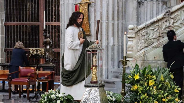 Ya está en Tabasco la reliquia de San Judas Tadeo para su primer recorrido