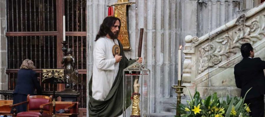 Ya está en Tabasco la reliquia de San Judas Tadeo para su primer recorrido