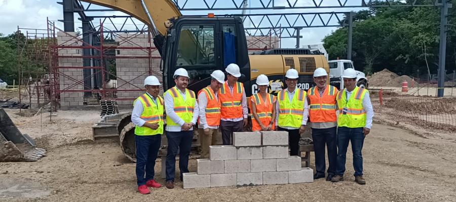 Colocan primera piedra de Bodega Aurrera en Macultepec y anuncian dos sucursales más