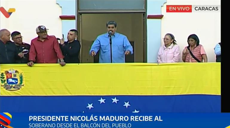 "Venga por mí, cobarde": Maduro reta al opositor González Urrutia