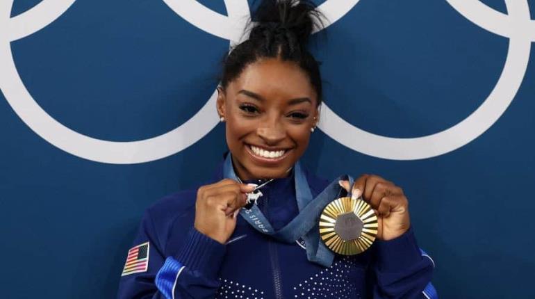 Simone Biles, oro en el all around de gimnasia artística