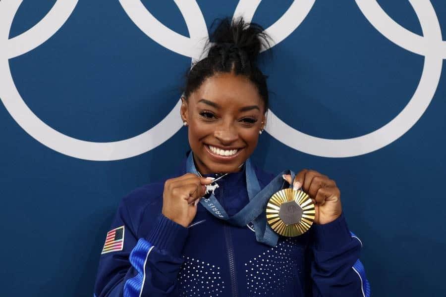 Simone Biles, oro en el all around de gimnasia artística