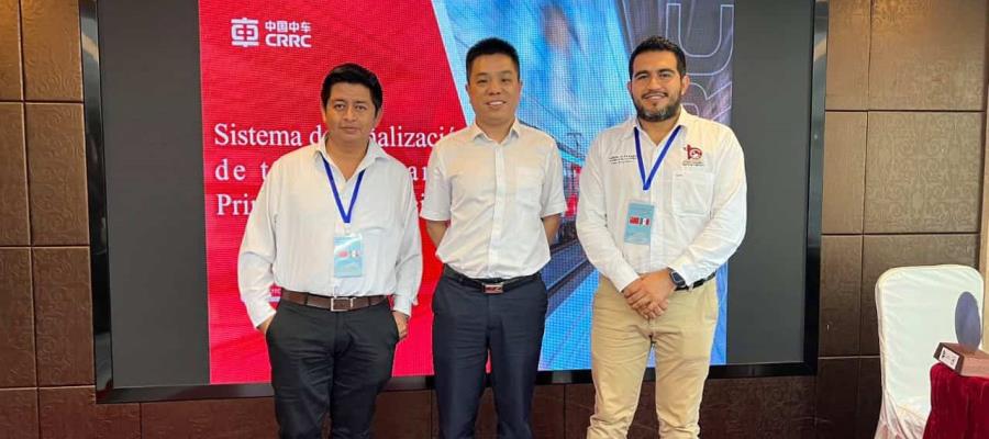 Docentes del Tec de Comalcalco se capacitan en China para nueva carrera en Ingeniería Ferroviaria