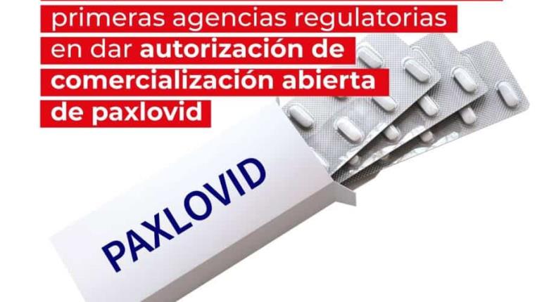 Da Cofepris registro sanitario a Paxlovid para tratar COVID