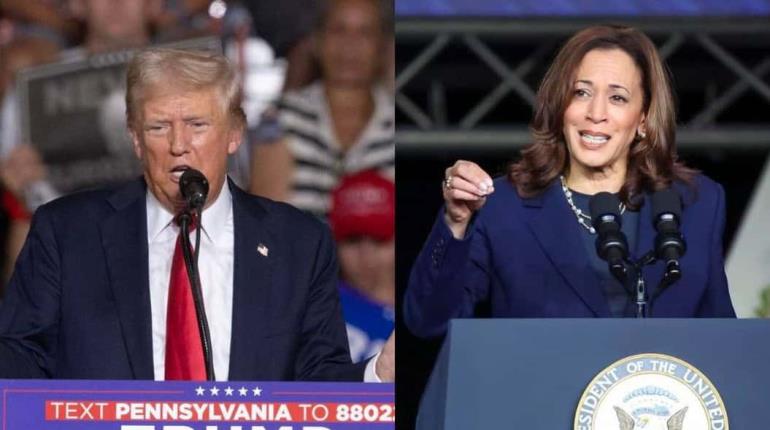 Trump acepta debatir con Harris el 4 de septiembre