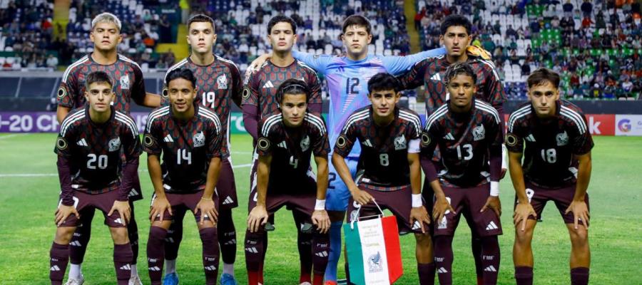 México vence 2-0 a Cuba y se mete a la final del Premundial Sub 20 de la CONCACAF